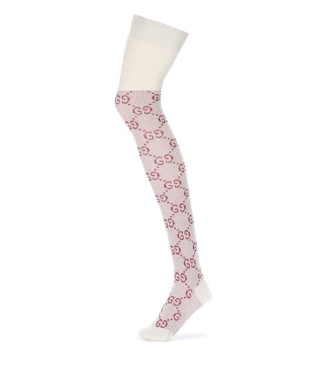 gucci knee high stockings